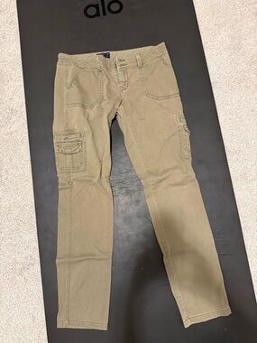 American Eagle Outfitters Olive-Tan Cargo Pants